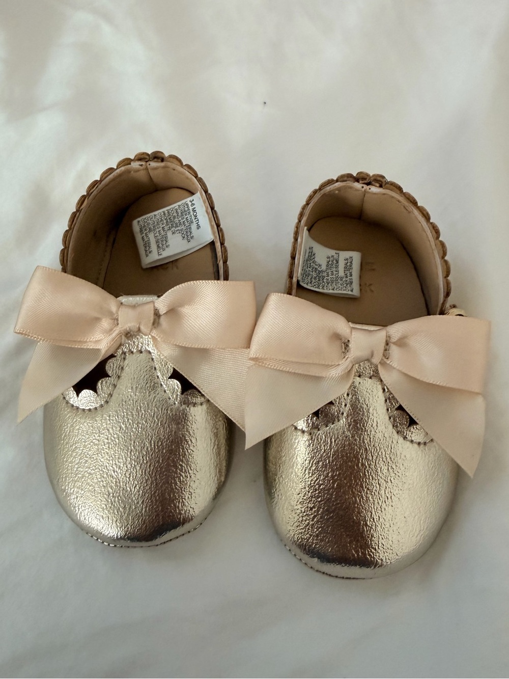 Baby Gold Shoes